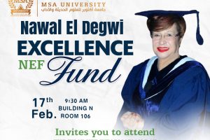 Launching the Nawal El-Degwi Excellence Fund (NEF)