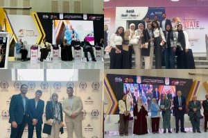 Physical therapy's MSA Students and delegation in Banha university contributing to external conferences