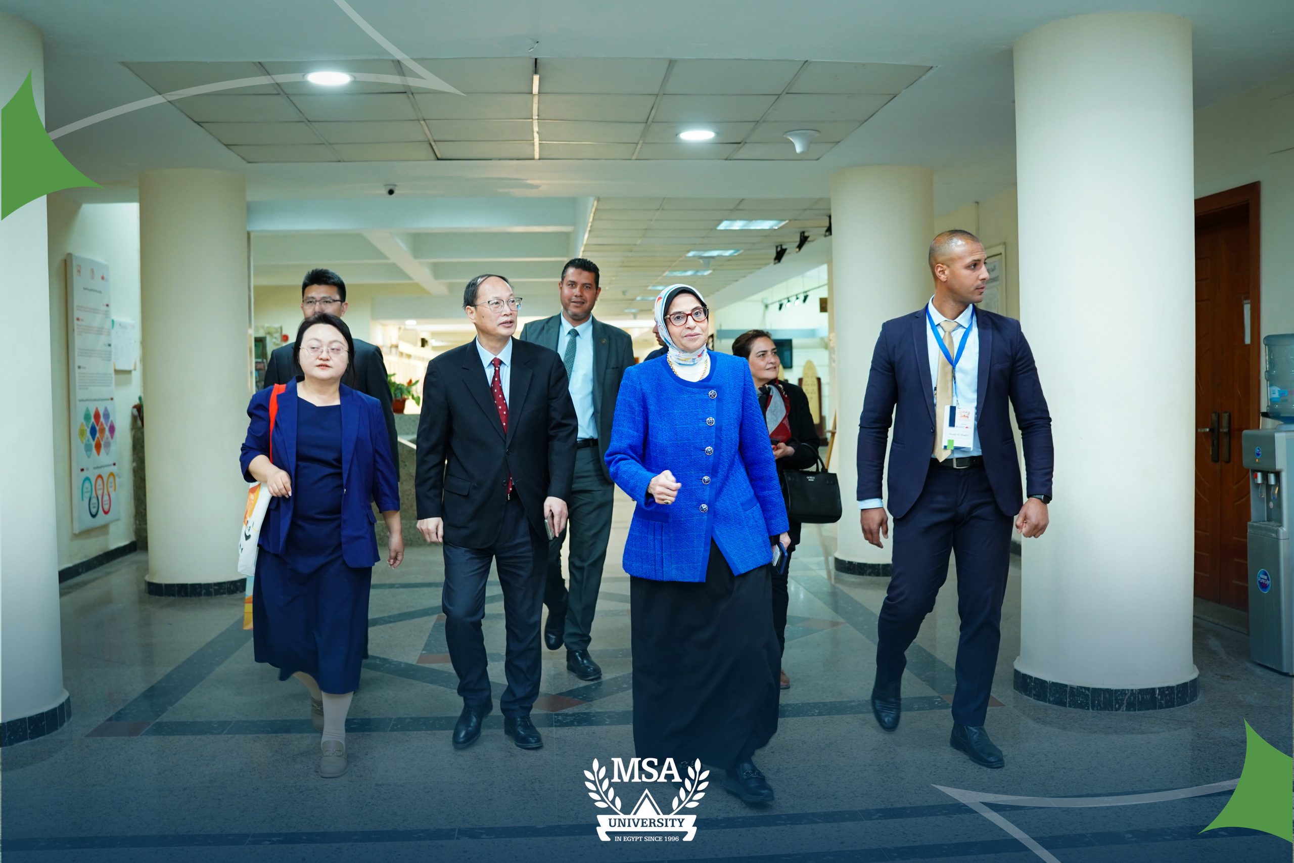 Snippets from the visit of the chinese emassadors to MSA University Campus (2)