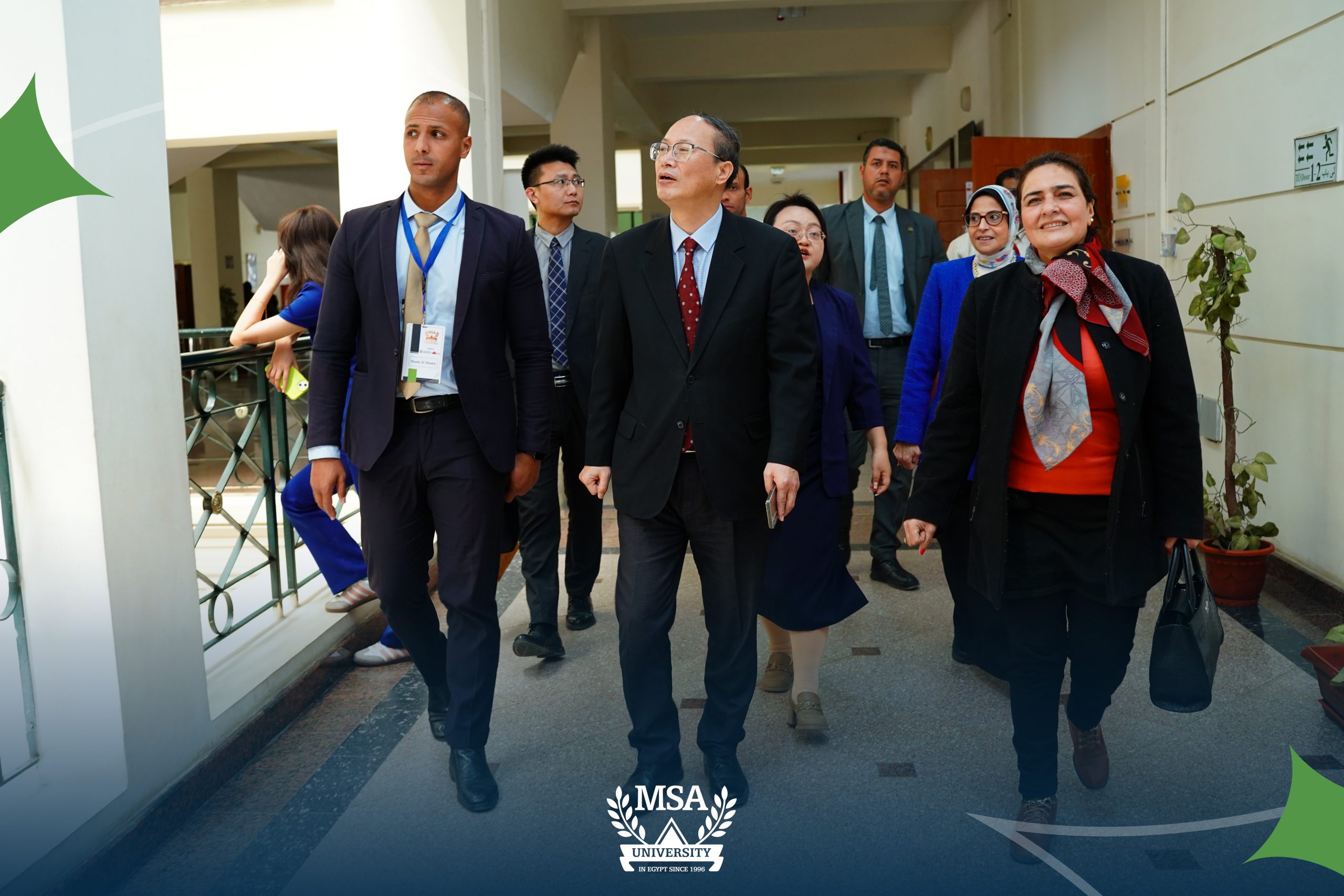 Snippets from the visit of the chinese emassadors to MSA University Campus (5)