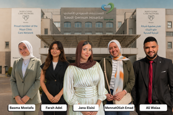 Five Biotechnology Graduates Succeed in a Highly Competitive Selection Process at Saudi German Hospital