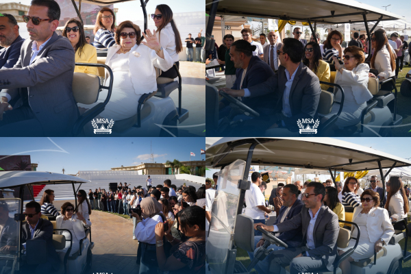 In a Vibrant Atmosphere, Dr. Nawal El-Degwi Visits MSA Students Marketplace 2026