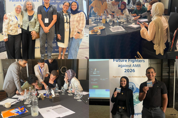 Jana Ibrahem and Fady Hany Participate in Future Fighters Against AMR 2026