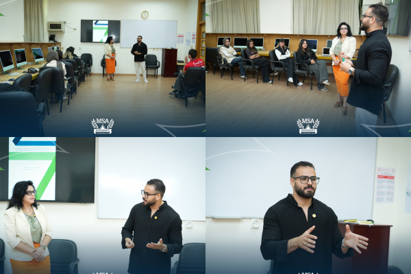 Eslam Soliman, MSA Alumnus, Shares Industry Insights with Mass Communication Students