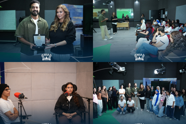 Fady Ibrahim Brings Industry Experience to MSA’s Fourth-Year Mass Communication Students