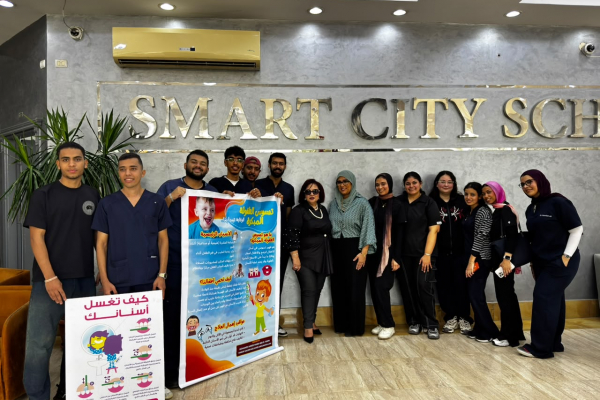 MSA Dentistry and Physical Therapy Faculties Take Health Awareness in Mansouria