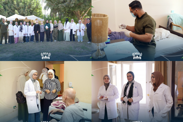 MSA Students Visit Dar El Yasmeen Elderly Home for an Interprofessional Experience