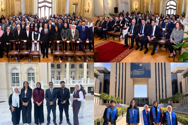 MSA Top Students Hosted by the Egyptian Minister of Foreign Affairs