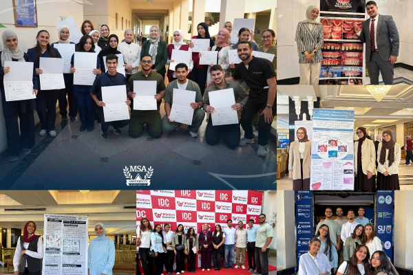 The Faculty of Dentistry at MSA Achieves Top Positions at IDC26