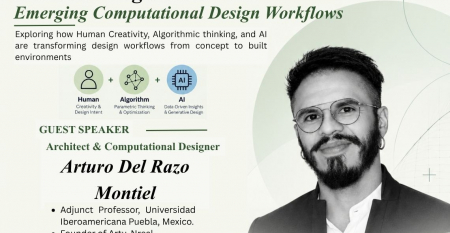Faculty of Arts and Design Explores Human + Algorithm + AI in Computational Design