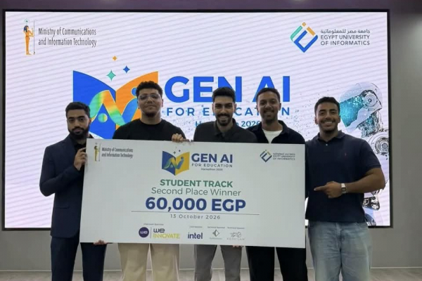 Shafahi Team Secures Second Place in Gen AI for Education Hackathon 2026