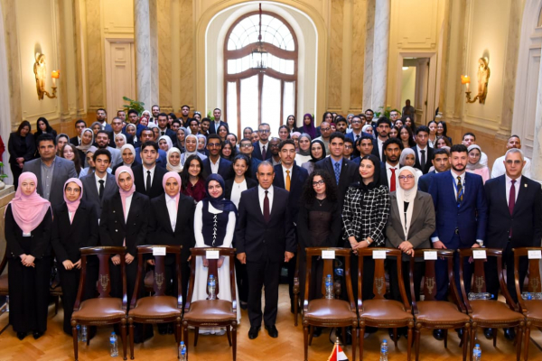 MSA University’s Top Achievers Meet with Egypt’s Minister of Foreign Affairs